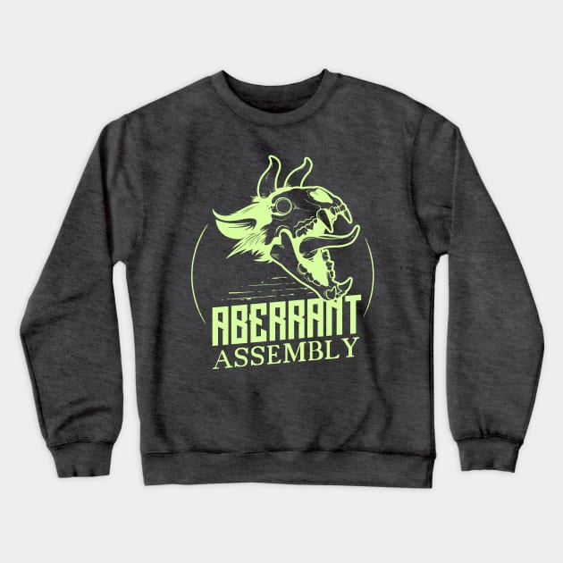Aberrant Assembly Emblem Crewneck Sweatshirt by Aberrant Assembly